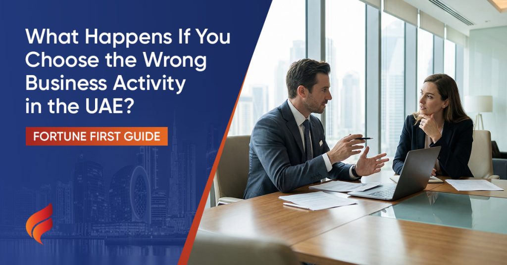Wrong Business Activity in the UAE